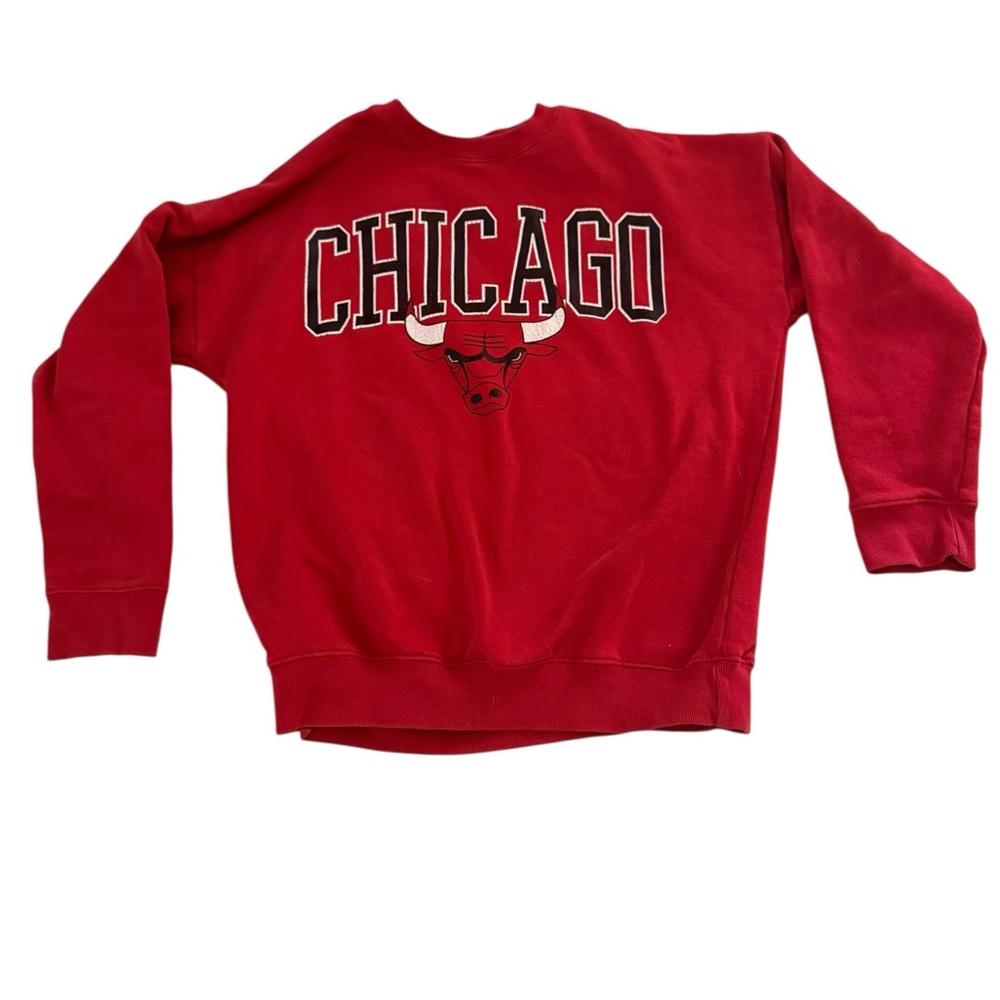 Ultra game Y2 Chicago Bulls Red Sweatshirt